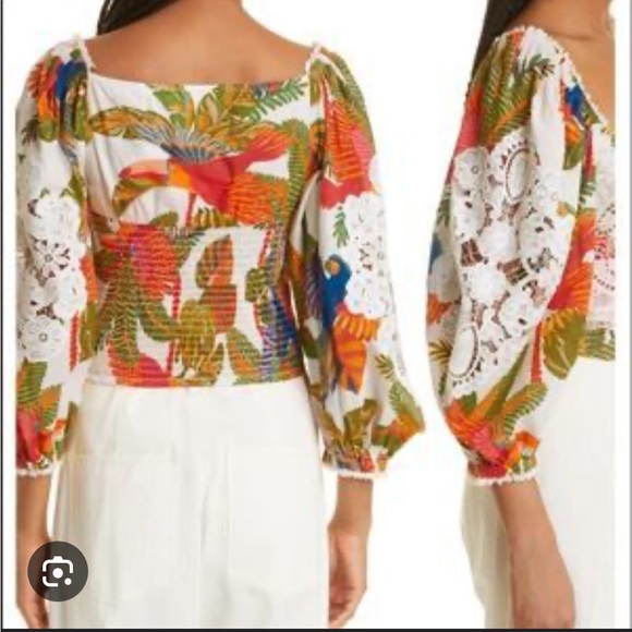 Farm Rio blouse - Picture 2 of 5